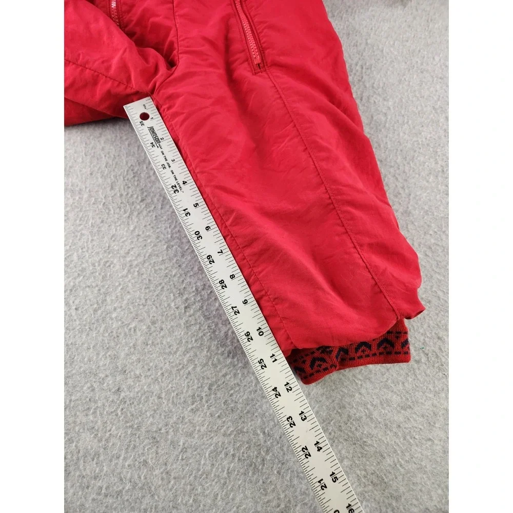 LAND'S END Insulated Fleece lined Snowsuit Hood Jacket Sz 2T Baby Toddler Zip Up
